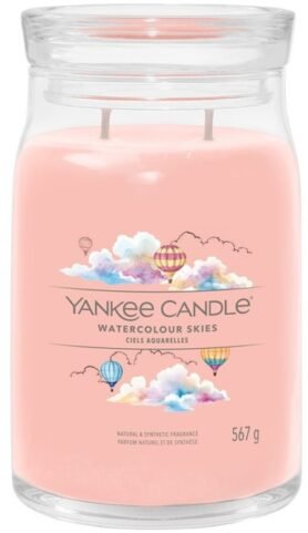 YANKEE CANDLE Signature sklo 2 knoty Watercolour Skies 567 g