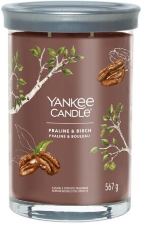 YANKEE CANDLE Signature 2 knoty Praline & Birch 567 g