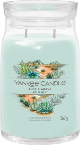YANKEE CANDLE Signature dva knoty Aloe & Agave 567 g