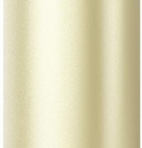 BOLSIUS Pillar Metallic White Silver 12 cm, 245 g