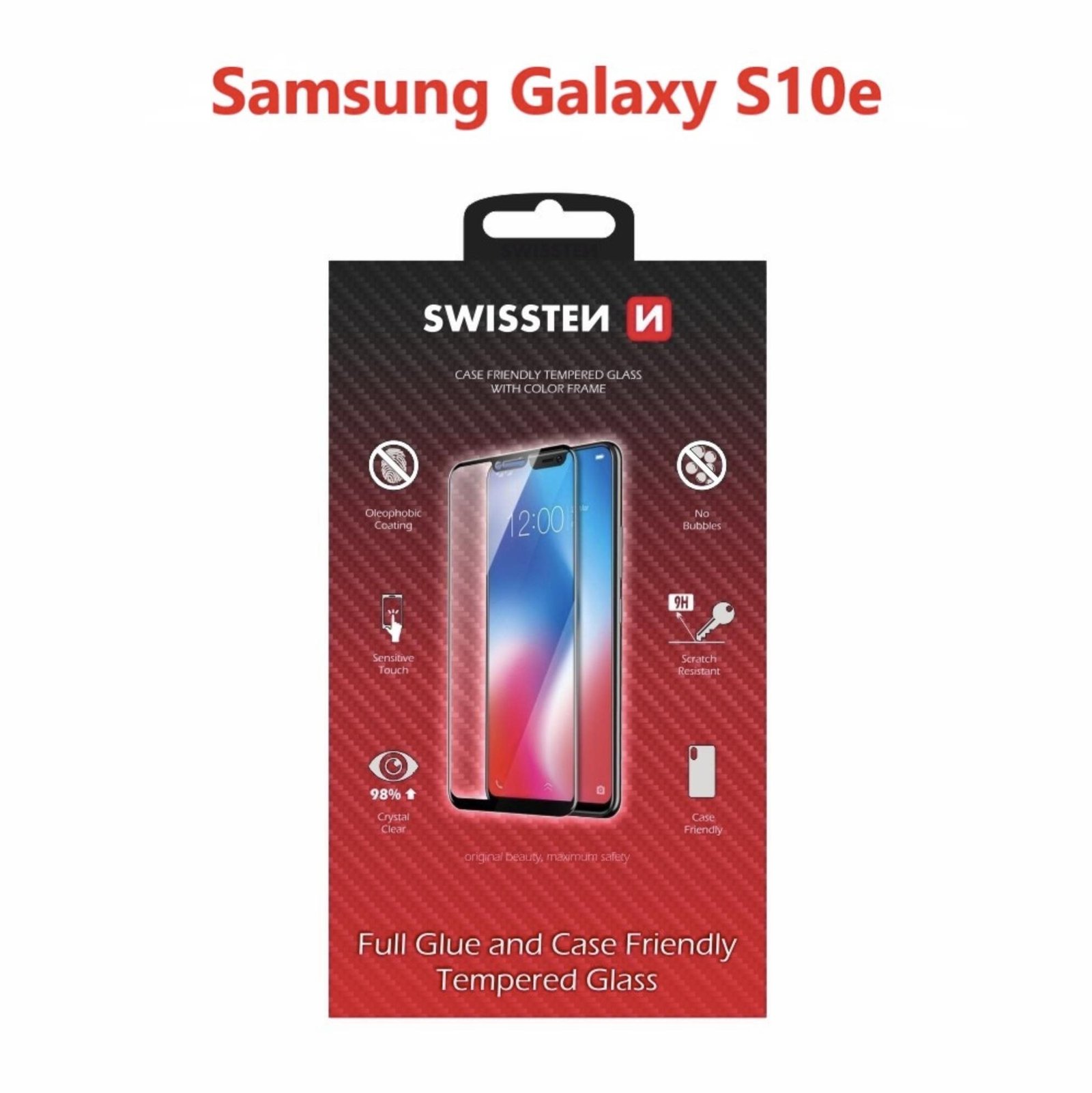 Swissten Case Friendly pro Samsung Galaxy S10e černé