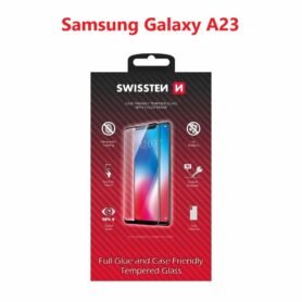 Swissten 3D Full Glue pro Samsung A235 Galaxy A23 černé