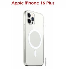 Swissten Clear Jelly MagStick pro Apple iPhone 16 Plus transparentní