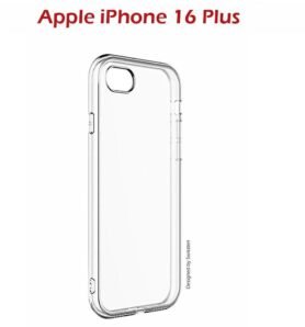 Swissten Clear Jelly pro iPhone 16 Plus transparentní
