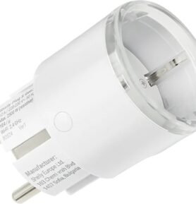 Shelly Plug S Gen3 s měřením spotřeby, WiFi, bílá