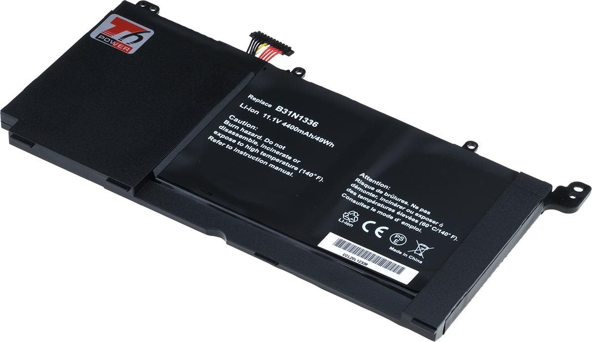 T6 power Asus VivoBook S551L, R551L, K551L, V551L serie, 4400mAh, 49Wh, 3cell, Li-pol