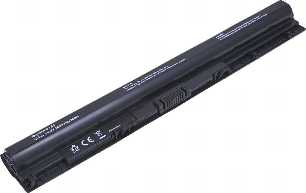 T6 Power pro notebook Dell GR437, Li-Ion, 14,8 V, 2600 mAh (38 Wh), černá