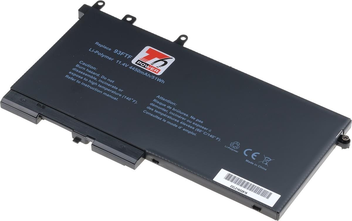 T6 Power pro Dell Latitude 15 5590, Li-Poly, 11,4 V, 4450 mAh (51 Wh), černá