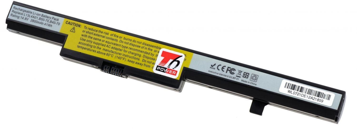 T6 Power pro Lenovo E50-70 serie, Li-Ion, 14,8 V, 2600 mAh (38 Wh), černá