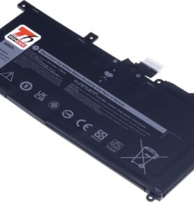 T6 Power pro Dell Latitude 7200 2in1, Li-Poly, 7,6 V, 5000 mAh (38 Wh), černá
