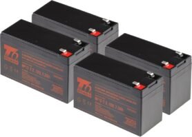 Sada baterií T6 Power pro záložní zdroj APC RBC23, VRLA, 12 V