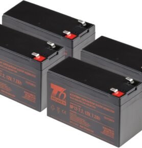Sada baterií T6 Power pro záložní zdroj APC RBC23, VRLA, 12 V