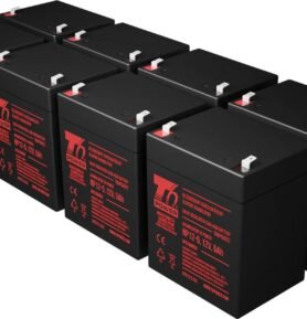 Sada baterií T6 Power pro záložní zdroj APC RBC43, VRLA, 12 V