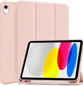 Tech-Protect SC Pen pouzdro na iPad 10.9'' 2022 / 11'' 11gen 2025, růžové