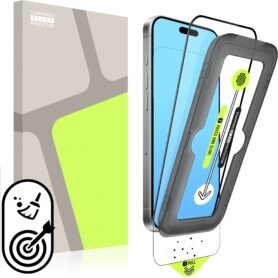 Tempered Glass Protector pro iPhone 16 Plus / 15 Plus + SAMOINSTALAČNÍ APLIKÁTOR