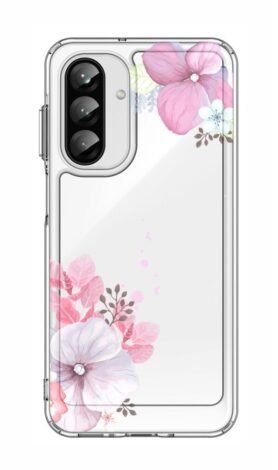 TopQ Kryt Image Samsung A17 pevný Violet Blossom 141572