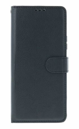 TopQ Pouzdro Xiaomi Redmi 15 knížkové černé s přezkou 142377