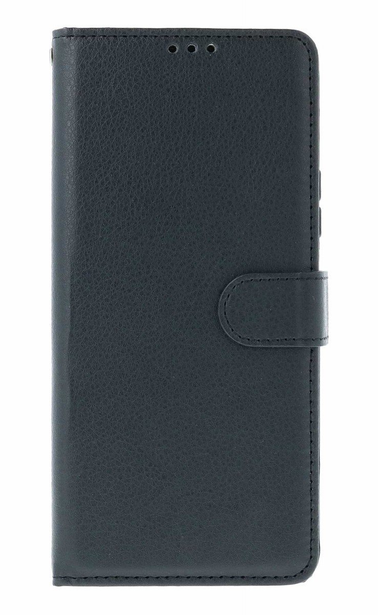 TopQ Pouzdro Xiaomi Redmi 15 knížkové černé s přezkou 142377