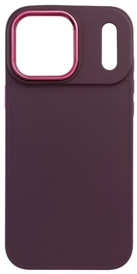 TopQ Kryt Frame iPhone 17 Pro Max fialový 143030