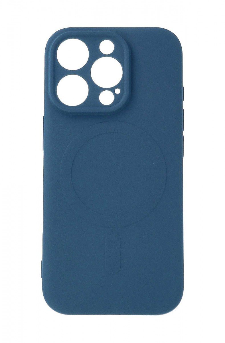 TopQ Kryt iPhone 16 Pro s MagSafe tmavě modrý 130214