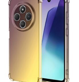 TopQ Kryt Xiaomi Redmi 14C Shock duhový purpurovo-žlutý 131180