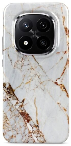 TopQ Kryt AURIX Xiaomi Redmi Note 14 Pro+ 5G pevný Antique Marble 140178