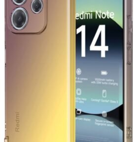 TopQ Kryt Xiaomi Redmi Note 14 Shock duhový purpurovo-žlutý 136553