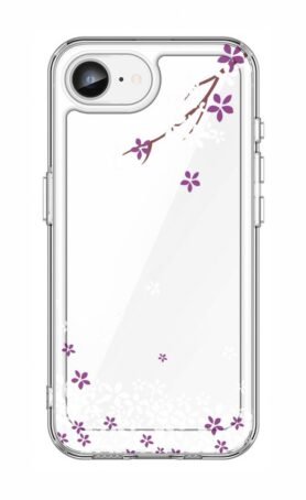 TopQ Kryt Image iPhone 16e pevný Květy sakury 138386