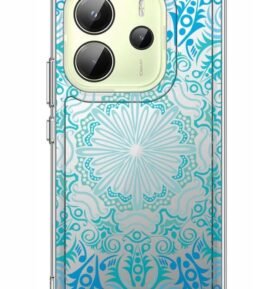 TopQ Kryt Image Xiaomi Redmi Note 14 pevný Blue Mandala 136546