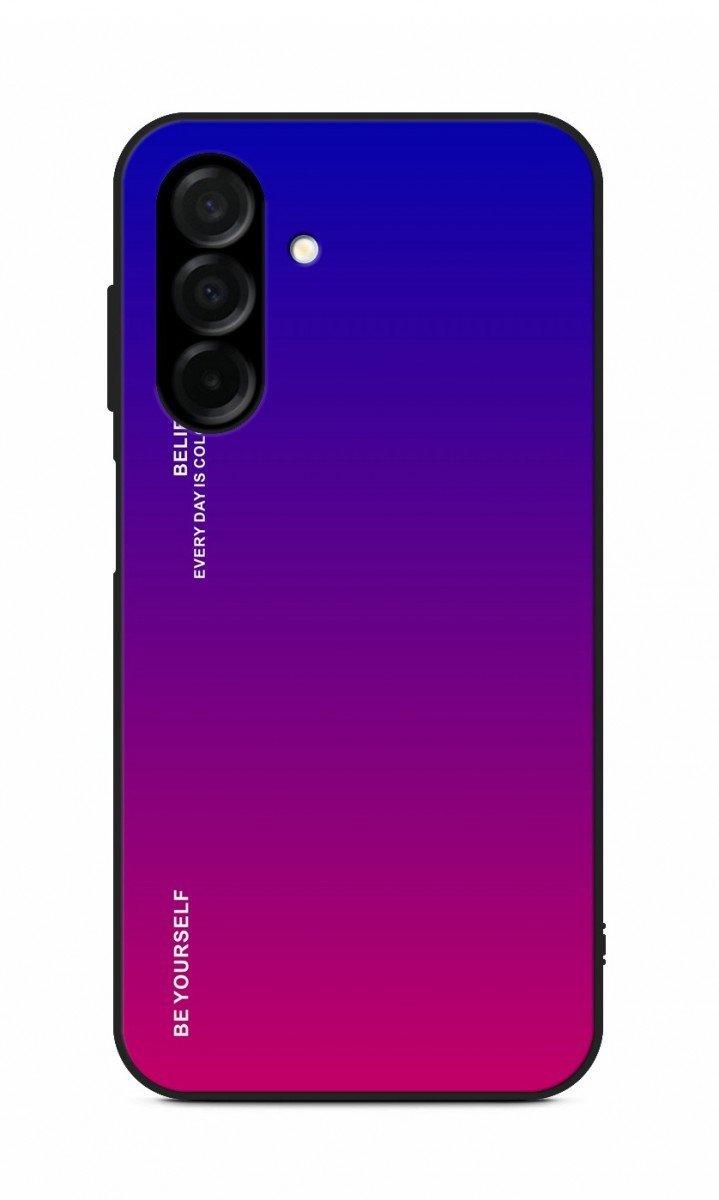 TopQ Kryt LUXURY Samsung A26 5G pevný duhový fialový 138643