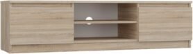 Topeshop RTV Malwa 140 cm Sonoma