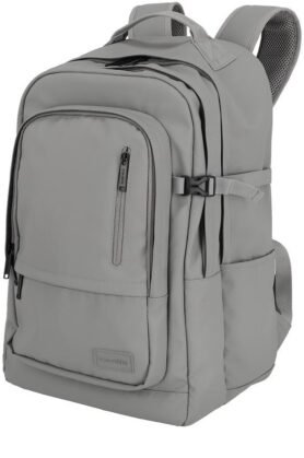 Travelite Basics Backpack Water - repellent Light grey