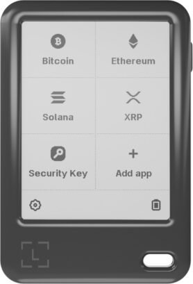 Ledger Nano Gen 5 Dark Crypto Hardware Wallet with Recovery Key