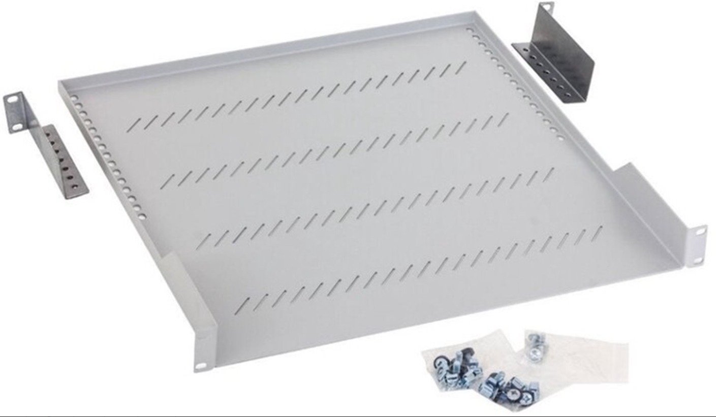 Triton RAX-UP-350-A1 - 19“ Police s perforací 1U 350mm