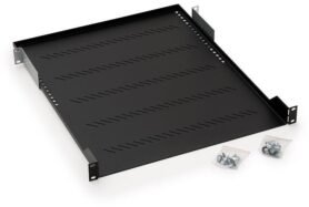 Triton RAX-UP-550-A1 - 19“ Police s perforací 1U 550mm