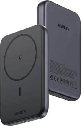 UGREEN 10000mAh Magnetic Wireless Power Bank Space Gray