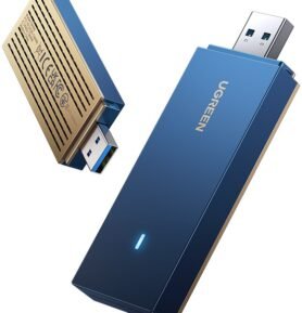 UGREEN USB 3.0 AX1800 Dual-Band Wireless Adapter (Wi-Fi 6)