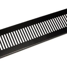 VALUE 19" ventilační panel, 2U, černý