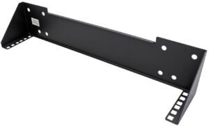 VALUE 19" držák 2U, montáž na zeď / pod stůl