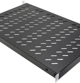Value 19'' police 1U, 700 mm, max. 50 kg, černá