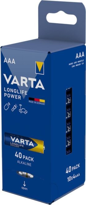 VARTA Longlife Power 40 AAA (Storagebox)