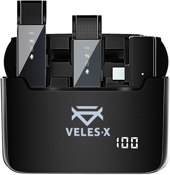 Veles-X Wireless Lavalier Microphone System Dual Lightning