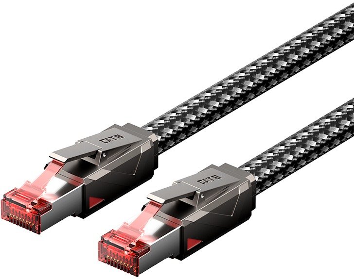 Vention Cat8 SFTP Gaming Patch Cable 5M Gray Zinc Alloy Type