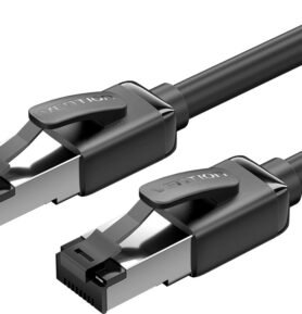 Vention LSZH Cat.8 SFTP Ethernet Patch Cable 1M Black