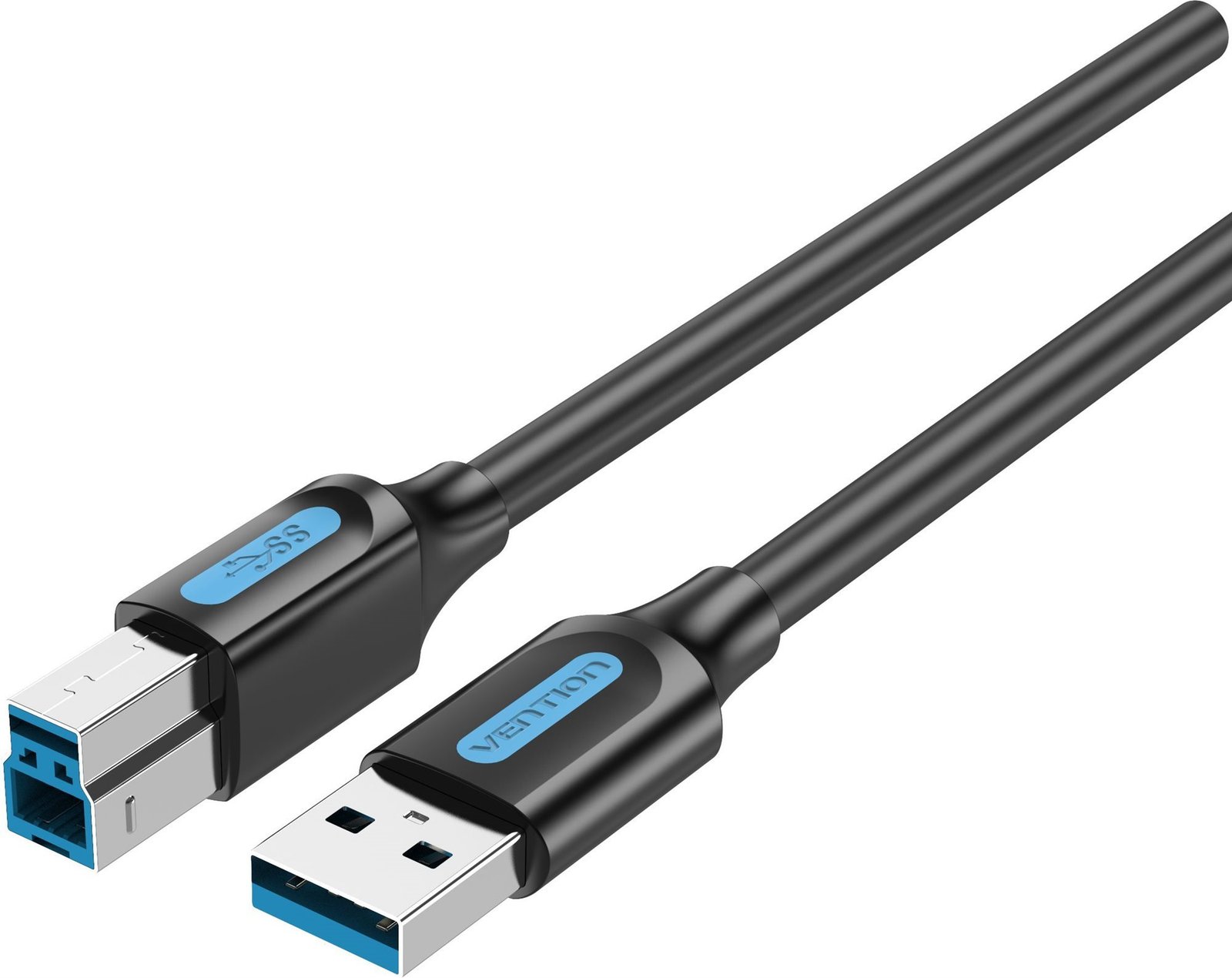 Vention USB 3.0 Male to USB-B Male Printer Cable 0.5M Black PVC Type
