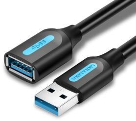 Vention USB 3.0 Male to Female Extension Cable 3m Black