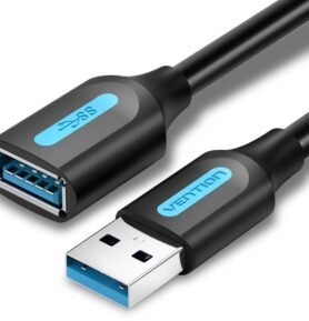 Vention USB 3.0 Male to Female Extension Cable 3m Black