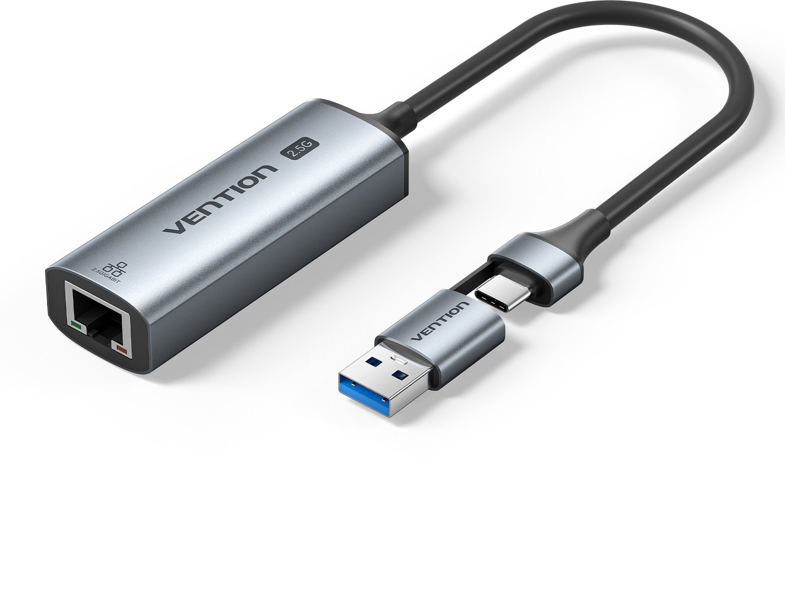 Vention USB-C/USB-A to 2.5G Ethernet Adapter