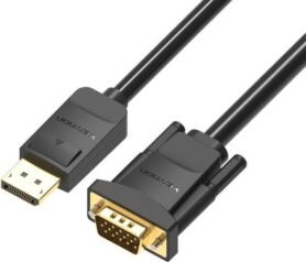 Vention DisplayPort (DP) to VGA Cable 3m Black