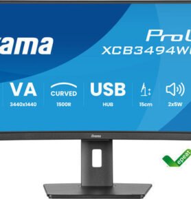 34" iiyama ProLite XCB3494WQSU-B1